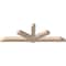 Ekena Millwork Kennewick Smooth Timber Gable Bracket, Douglas Fir, 96"W x 32"H x 5 1/2"D x 5 1/2"F, 8/12 Pitch GBW096X32X0606KEN00SDF - alternate 2